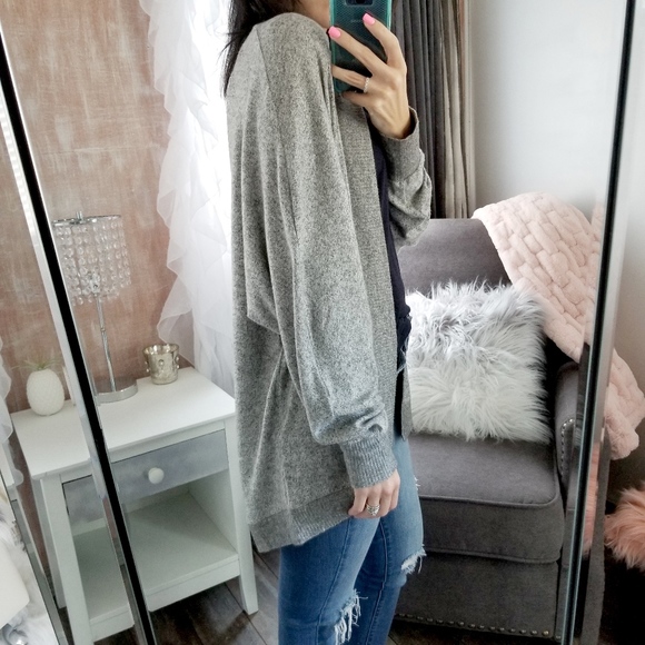 SALE Slouchy Dolman Cardigan Oversized Cardigan - Picture 5 of 8